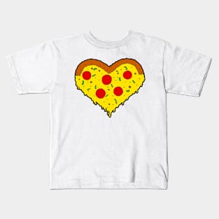 Pizza Heart Kids T-Shirt